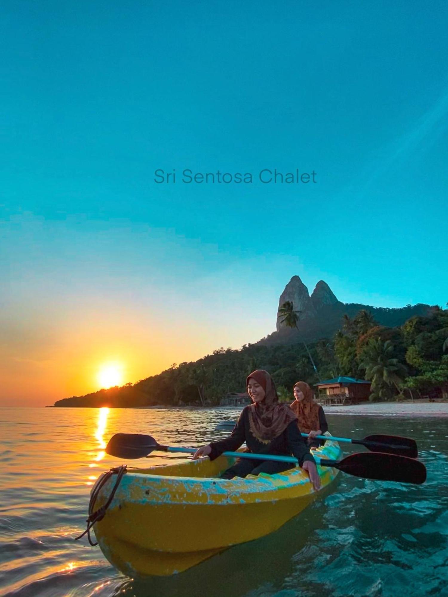 Sri Sentosa Chalet Kampong Mukut ภายนอก รูปภาพ