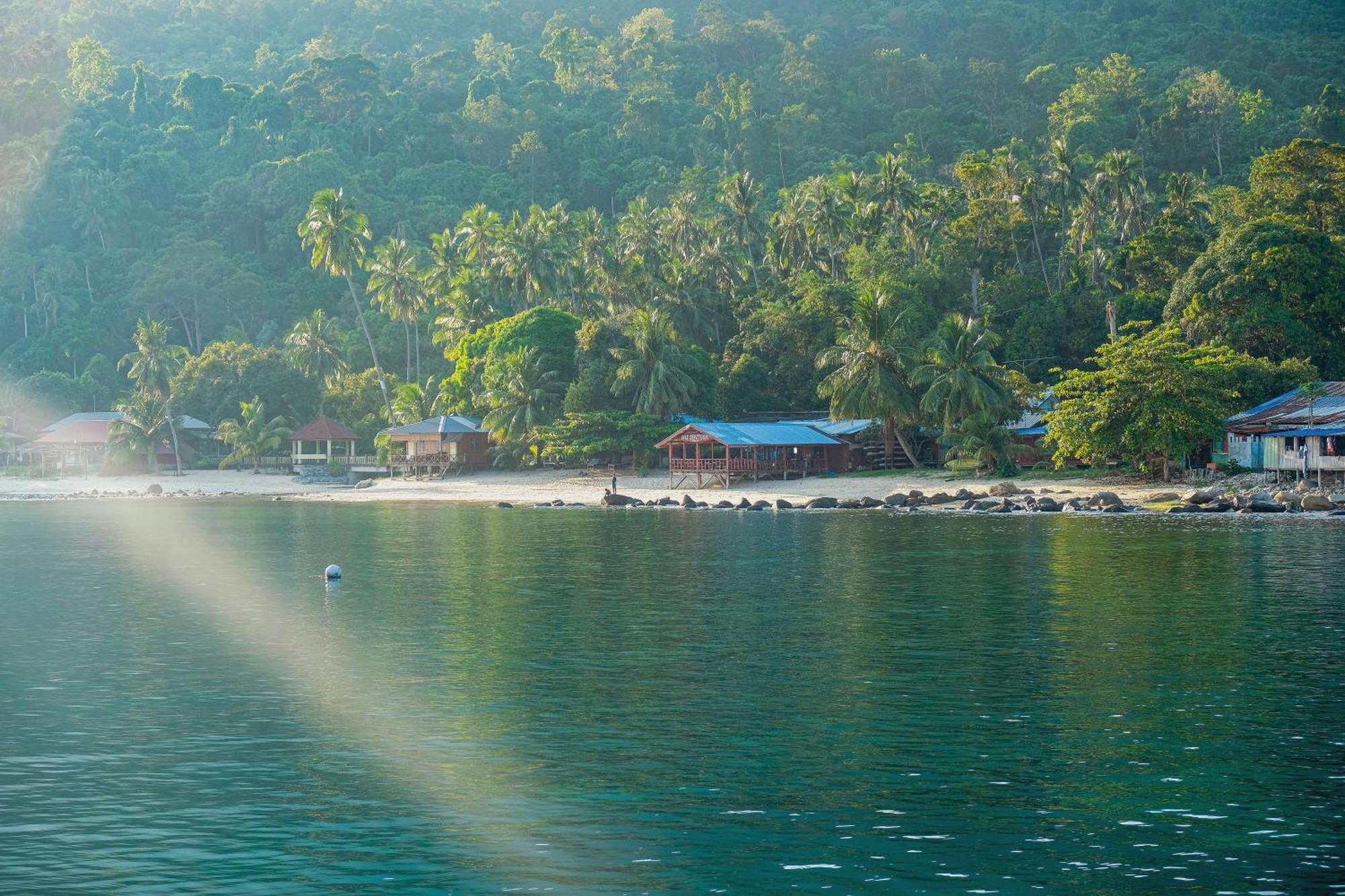 Sri Sentosa Chalet Kampong Mukut ภายนอก รูปภาพ